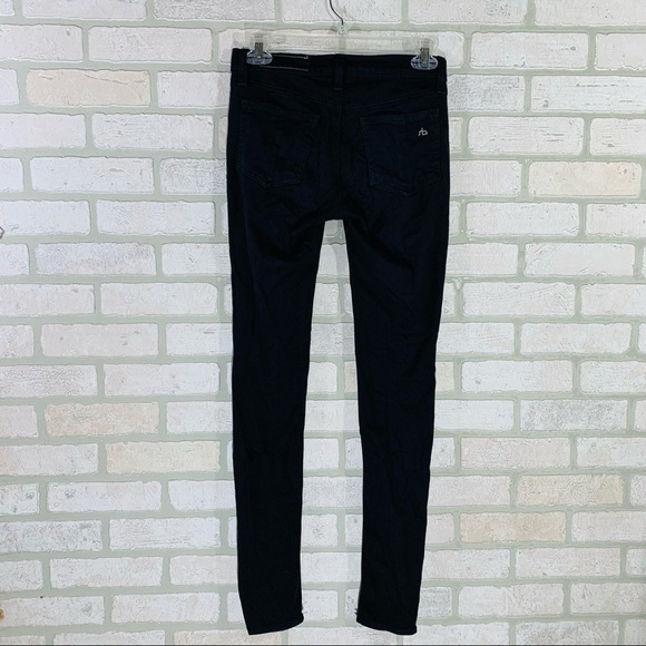 Rag & Bone Black Plush Legging Jeans - Picture 8 of 12